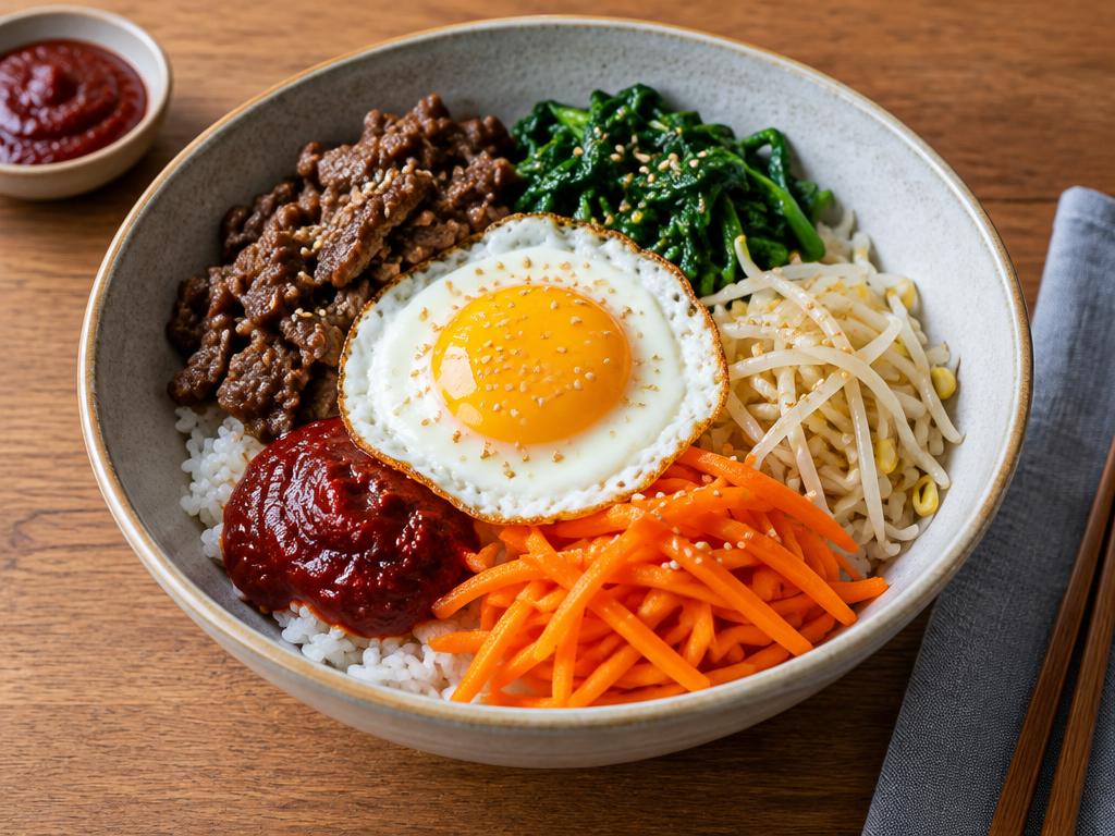 Korean bibimbap